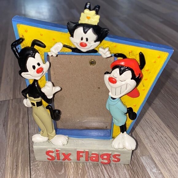 90s vintage aesthetic nostalgia Animaniacs Photo Frame Pinky and the Brain decor - Picture 1 of 8
